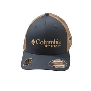 Columbia PHG Men's Large XL Blue Logo Mesh Ball Cap High Crown New With Tags